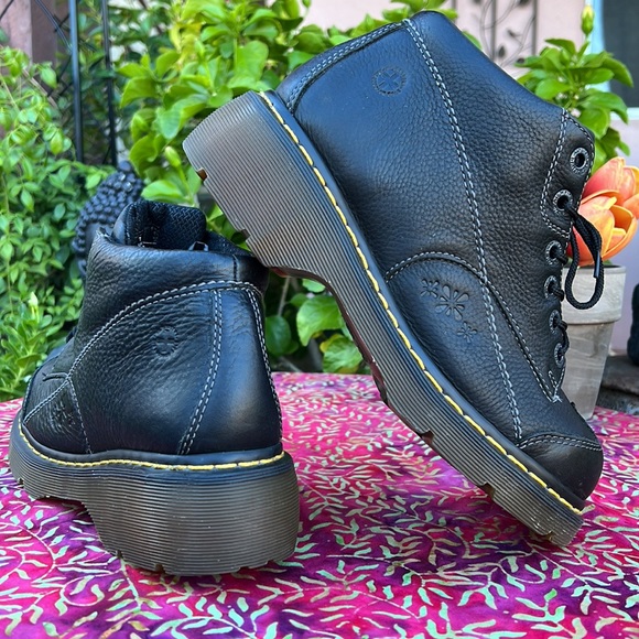 🌺 Dr. Martens Daisy 12278 Vintage 90’s Y2K Chunky Black Platform Ankle Boots - Picture 8 of 17